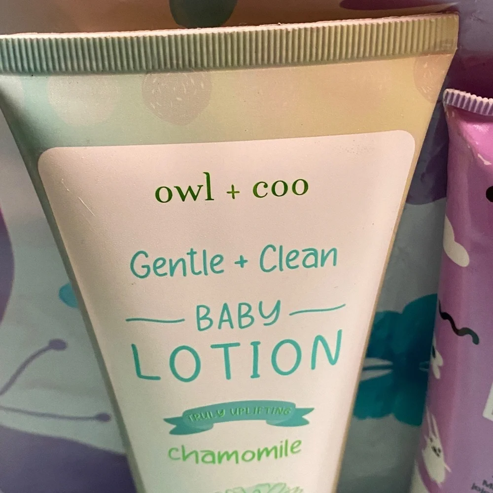 Hello Bello/Owl & Coo Baby Lotion Bundle Lavender Soothing Calming